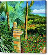The Old Post In Key West Canvas Print