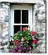 The Old Window Canvas Print