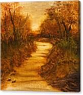 Landscape - Trees - The Path Canvas Print