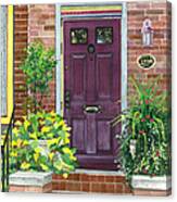 The Purple Door Canvas Print