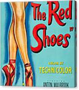 The Red Shoes, Poster Art, 1948 Canvas Print