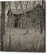 The House In The Woods Canvas Print