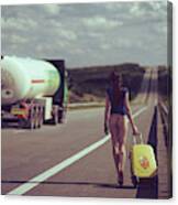 The Road.... Canvas Print