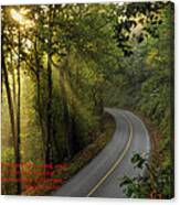 The Road Less Traveled 2 Canvas Print