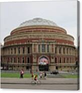 The Royal Albert Hall On A Summer's Day Canvas Print
