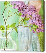 The Scent Of Lilacs Canvas Print