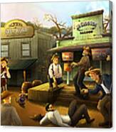 The Sourdough Saloon Canvas Print