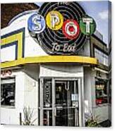 The Spot Restaurant Canvas Print