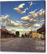 The Sreets Of Tombstone Canvas Print