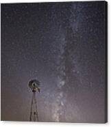 The Stars Over Rural West Texas Canvas Print