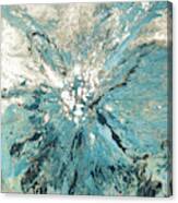 The Teal Sea Canvas Print