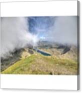 The Top Of Snowdon Mountain Canvas Print