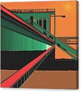 The Train Station   Number 4 Canvas Print
