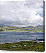 The View Northern Highlands Of Scotland Canvas Print