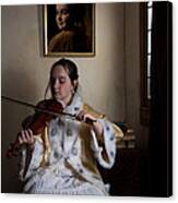 The Violin Player Canvas Print