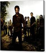The Walking Dead Canvas Print