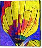 The Yellow Balloon Canvas Print