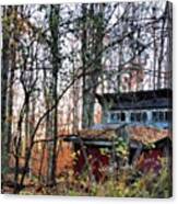 Things I Love #nofilter #barn #old Canvas Print