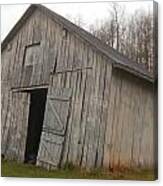 This Old Barn Is Falling Down..e-i-e-i-o Canvas Print