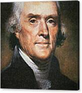 Thomas Jefferson Canvas Print