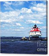 Thomas Point Shoal Lighthouse Canvas Print