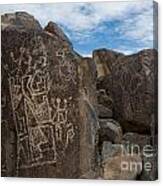 Three Rivers Petroglyphs 1 Canvas Print