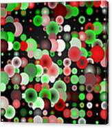Tiles.red.-green.2.1 Canvas Print