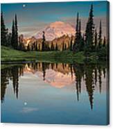 Tipsoo Lake Mt. Rainier Washington Canvas Print