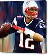 Tom Brady Canvas Print