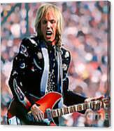 Tom Petty At Live Aid In Philadelphia Canvas Print