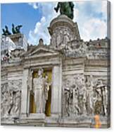 Tomb Of The Unknown Soldier-rome Canvas Print