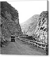 Topanga Canyon Road In La Canvas Print