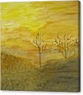 Touch Of Gold Canvas Print