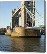 Tower Bridge And River Thames Canvas Print
