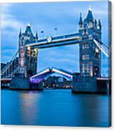 Tower Bridge Opening Canvas Print