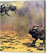 Tracking The Enemy Canvas Print