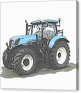 Tractor Canvas Print