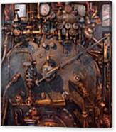 Train - Engine - Hot Under The Collar Canvas Print