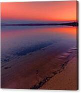 Tranquil Sunset-higgins Lake Canvas Print