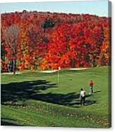 Treetops Golf Canvas Print