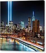 Tribute In Light Memorial Canvas Print