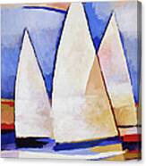 Triple Sails Canvas Print