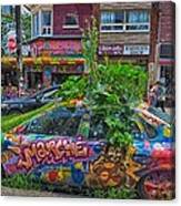 Tripping In Kensington Market Canvas Print