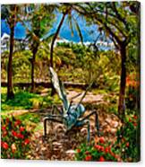 Tropical Garden Canvas Print