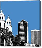 Tucson Skyline 2 - Slate Canvas Print