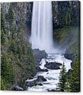 Tumalo Falls Canvas Print