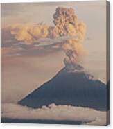 Tungurahua Volcano Erupting Canvas Print