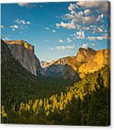 Tunnel View Sunset Canvas Print