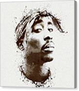 Tupac Canvas Print