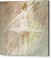 Twirling Canvas Print